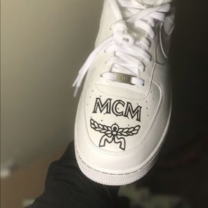 custom mcm air force 1